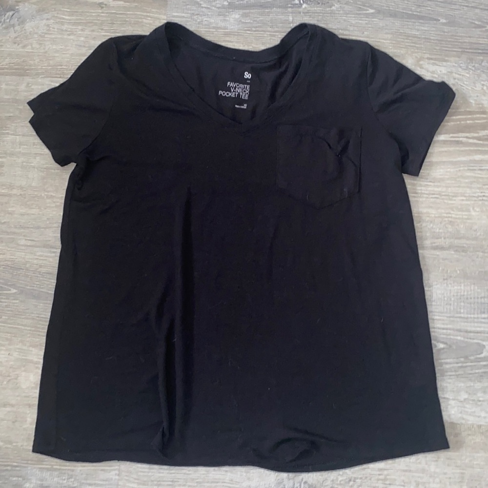 Black V-Neck